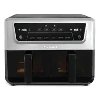 Cuisinart AirTwin XXL Zweizonen-Heißluftfritteuse 2x 5.2L, 6-in-1