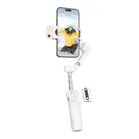 Hohem iSteady V3 Faltbarer Gimbal-Stabilisator mit abnehmbarer Fernbedienung Weiß