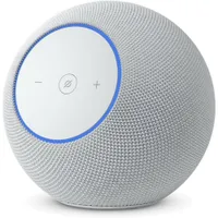 Amazon Echo Studio (2025) – Smarter WLAN- und Bluetooth-Lautsprecher mit Dolby Atmos, 3D-Audio; Weiß