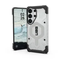 UAG Urban Armor Gear Pathfinder Case mit Magnet-Modul für Samsung Galaxy S26 Ultra ash (grau transparent)/schwarz