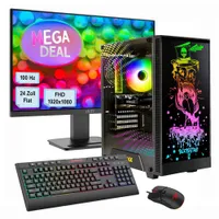 Hyrican GAMEMAX MegaDeal Rockstar SET2735 7961 Ryzen 5 5500 16GB 480GB SSD RTX 5060 + MSI PRO MP2412