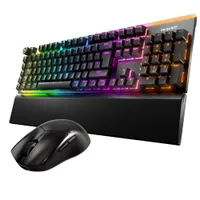 be quiet! LIGHT MOUNT Silent Linear Combo, Maus-Tastaturkombination, kabellos, Gaming, inkl. be quiet! Dark Perk Ergo