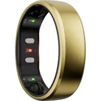 RingConn Smart Ring Gen2 für Frauen und Männer - Schlaf- und Fitness Tracking Wearable - Herzfrequenz - Königgold Größe 13
