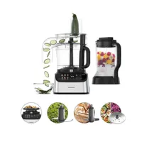 Kenwood MultiPro OneTouch Kompakt-Küchenmaschine und Standmixer FDM73.480SS Silber