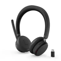 Lenovo Dual-Mode Bluetooth-Headset 6550 Schwarz, kabellos, USB-C Empfänger, ANC, Mircosoft Teams zertifiziert (kommerzielles Produkt)