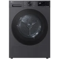 LG RT80X7B Trockner mit Dual Inverter Wärmepumpentechnologie schwarz 8 kg
