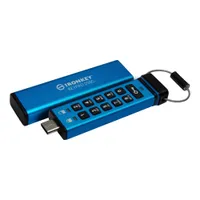 Kingston IronKey Keypad 200 Verschlüsselter USB-Stick 64GB USB 3.2 Gen1 Typ C