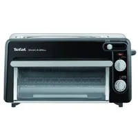 Tefal TL 6008 Toaster mit Mini-Ofen Toast n Grill Schwarz / Alu matt