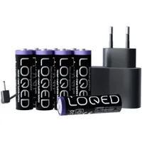 Shelly LOQED Power Kit Erweiterung für Smartes Türschloss 8x Akkus enthalten