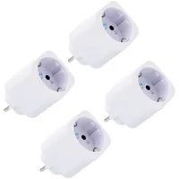 Shelly Plug M Gen3 White Smarter Zwischenstecker BT WLAN 4er Set weiß
