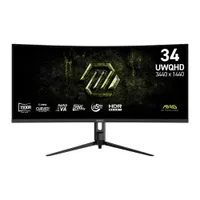 MSI MAG 342CQRFDE E20 34 Zoll UWQHD Rapid VA Curved Gaming Monitor 200 Hz 21:9 DP/HDMI