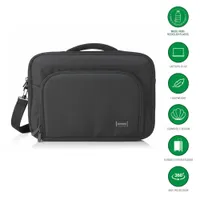 4smarts Laptop-Tasche Target Eco Clamshell 38,01 - 40,64 cm (15–16”) schwarz