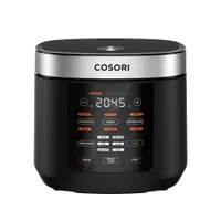 Cosori Multi-Cooker Chef Edition Reiskocher 5 l 970 W Schwarz Silber