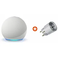 Bundle: Amazon Echo Dot (5. Gen.) smarter Lautsprecher mit Alexa, weiß + Shelly Plug S Gen3 white Zwischenstecker