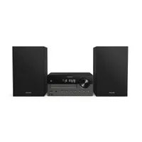 Philips TAM4505M2/12 Heim-Audio-Mikrosystem mit CD USB BT schwarz/grau