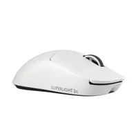 Logitech G PRO X Superlight 2c Weiß Gaming Maus, kompakt, kabellos, 2.4 GHz Empfänger, 8000 Hz Signalrate, 44K Hero 2 Sensor 