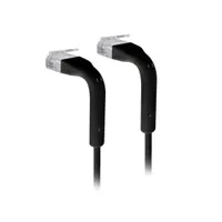 Ubiquiti UniFi RJ45 Patchkabel 0,3 m Schwarz – Cat6 Ethernet Netzwerkkabel mit schlankem Steckerdesign (U-Cable-Patch-0.3M-RJ45-BK)