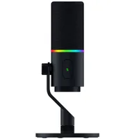 RAZER Seiren V3 Pro USB-C Mikrofon Schwarz, RGB, XLR-Anschluss, dynamisch, Streaming, KI-Rauschunterdrückung