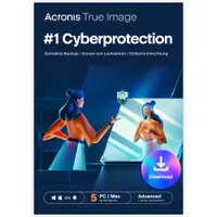 Acronis True Image Advanced | 5 Geräte | 250GB Cloudspeicher | Download & Produktschlüssel