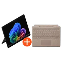 Microsoft Surface Pro 13" (12. Edition) Touch Black Snapdragon X2 Elite 16GB/1TB SSD Win11 EP2-65073 inkl. MS Pro Keyboard mit Stiftaufbewahrung Sand