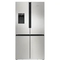 Siemens KF96DPPEA iQ700 Freistehende Kühl-Gefrier-Kombination Chrome