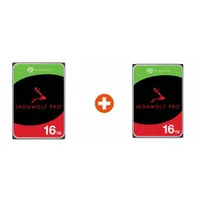 Seagate 2er Set IronWolf Pro NAS HDD ST16000NT001 32 TB - 2x 16 TB 3,5 Zoll SATA 6 Gbit/s CMR