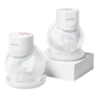 Momcozy S12 Pro+ Milchpumpe, Doppel, mit Akku, weiß