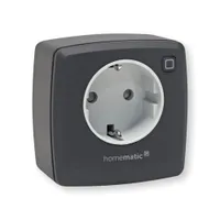 Homematic IP Dimmer-Steckdose – Phasenabschnitt anthrazit HmIP-PDT-A