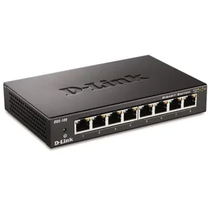 D-Link DGS-108 8-Port Desktop Gigabit Switch 