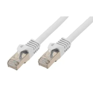Good Connections Patchkabel mit Cat. 7 Rohkabel S/FTP weiß 0,5m