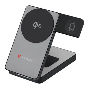 Verbatim 32295 Charge 'n' Go Qi2 Powerbank grau