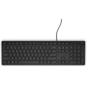 Dell KB216 Multimedia-Tastatur Deutsch Schwarz (580-ADHE)
