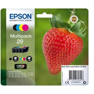 Epson 29 Original Druckerpatronen Multipack Schwarz Cyan Gelb Magenta T2986