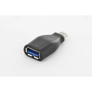 Digitus USB 3.0 Adapter Typ-C zu Typ-A St./Bu. schwarz