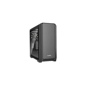 be quiet! Silent Base 601 Gaming PC Gehäuse Midi-Tower Schwarz gedämmt Seitenfenster