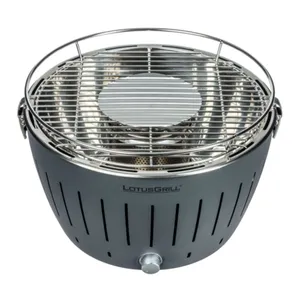 LotusGrill G280 Holzkohlegrill rauchfrei, anthrazit