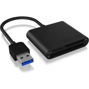 RaidSonic IB-CR301-U3 USB 3.0 externer Multi-Kartenleser 