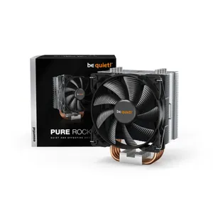be quiet! Pure Rock 2 CPU Kühler für Intel und AMD, silber