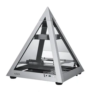 Azza Pyramid Mini 806 Gaming Tower, RGB Beleuchtung, Glasfenster