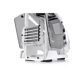 Thermaltake AH T200 Gaming PC Gehäuse Midi-Tower Weiß Seitenfenster