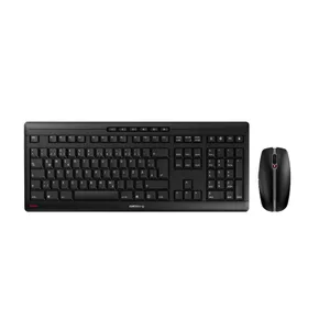 Cherry STREAM Maus-Tastaturkombination Schwarz - 2,4 Ghz, USB-A Dongle, Batteriebetrieb, AES-128