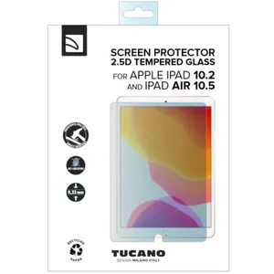 Tucano Tempered Glas Schutzfolie für iPad 9. Gen. (10.2" 2021)/ iPad Air 10.5" 