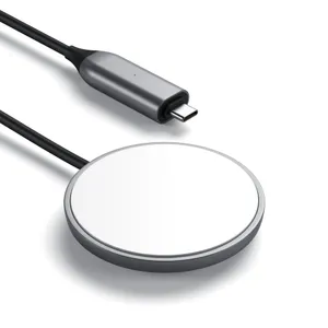Satechi Magnetic Wireless Charging Kabel space grey 