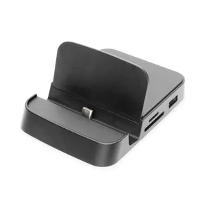 DIGITUS USB-C™ Smartphone Dock - 2x USB 2.0, 1x USB 3.0 Hub 1x HDMI, 1x SD 2.0, 1x Micro SD 2.0