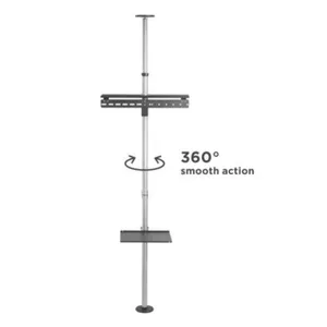 Techly Boden-/Decken TV-Halter für 37-70" TV 