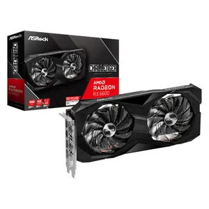 ASROCK AMD Radeon RX 6600 Challenger D Grafikkarte 8GB GDDR6 HDMI, 3x DP 