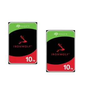 Seagate 2er Set IronWolf NAS HDD ST10000VN000 20TB - 2x10TB 3,5 Zoll SATA 6 Gbit/s CMR