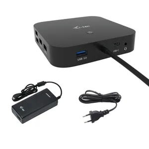 i-tec USB-C HDMI DP Docking Station mit Power Delivery 100W + 112W Univ. Char.  