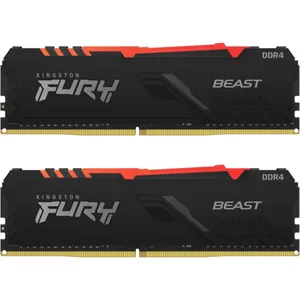 16GB (2x8GB) KINGSTON FURY Beast RGB DDR4-3200 CL16 RAM Arbeitsspeicher Kit