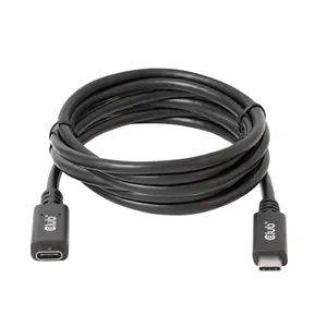 Club 3D USB-Typ-C Gen1 Verlängerungskabel 5Gbps 60W(20V/3A) 4K60Hz St./B 2m 